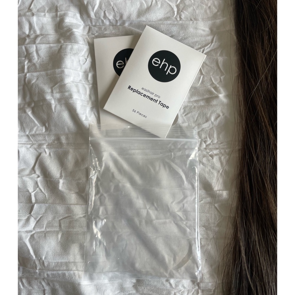 18” Dark Brown Tape In Hair Extensions 100% Remy Human Hair - Easy Hair Pro - Picture 6 of 10